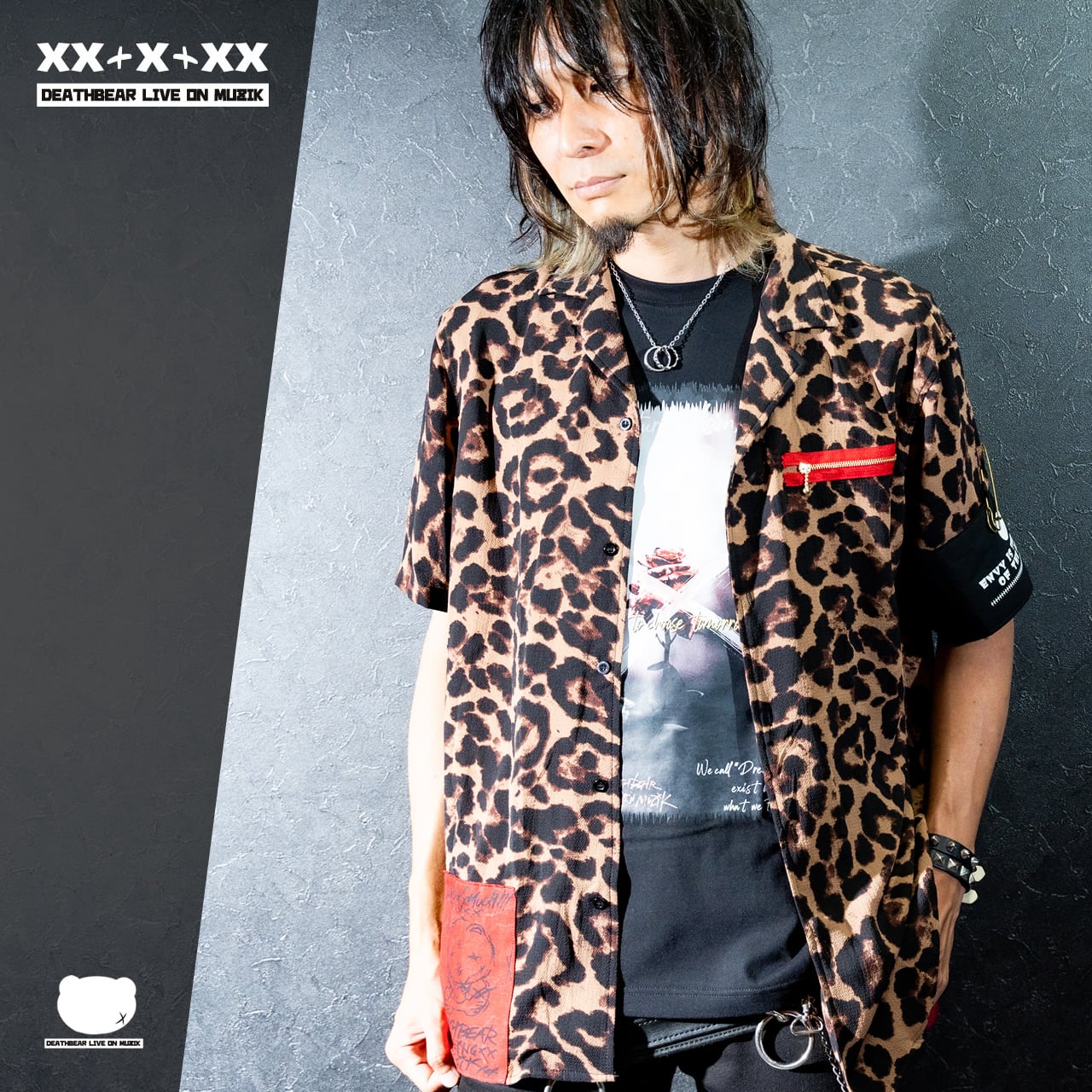 Leopard】ヒョウ柄SHIRTS | DEATHBEAR LIVE ON MUZIK /デスベアリヴ