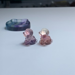 02.可愛いフローライトトイプードルセット