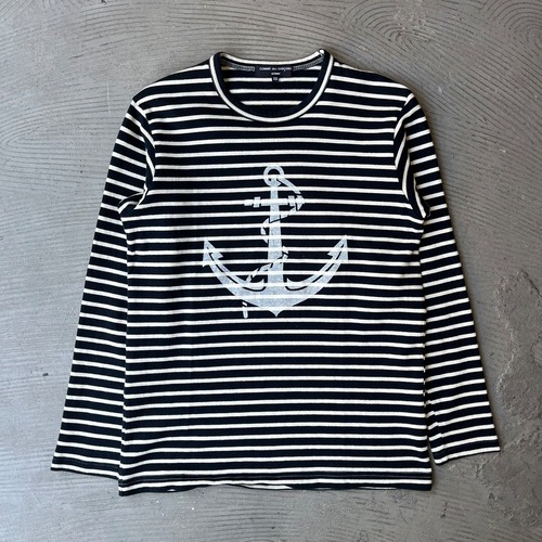 COMME des GARÇONS HOMME / "Anchor" L/S T-shirt