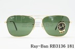 Ray-Ban サングラス RB3136 181 Caravan ツーブリッジ ティアドロップ キャラバン レイバン 正規品