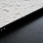 【iPhone14Pro/OUTLET】深・丙夜 - 和風 四角型 強化ガラスiPhoneケース / Re:design