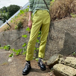 cotton lime pants
