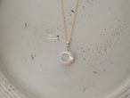 crescentmoon  necklace45cm【夜光貝】