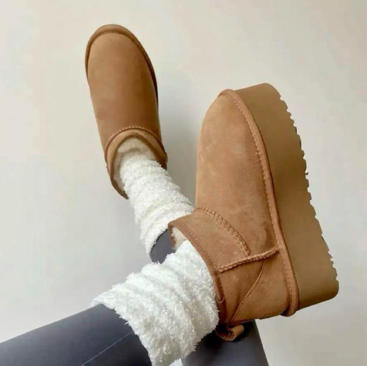 UGG ムートンブーツ 24cm デニム