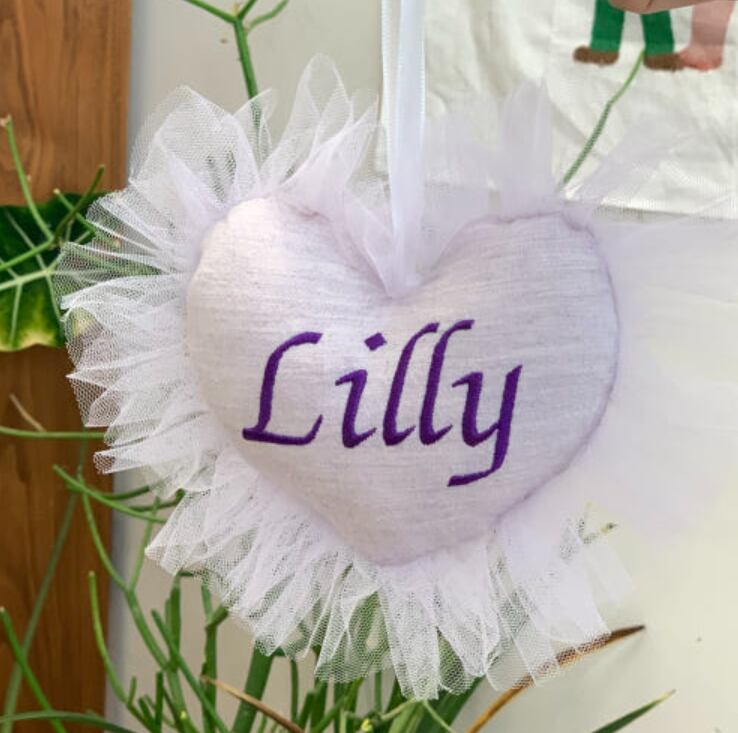 予約【settusettu】tutu name tag Purple (20Color)