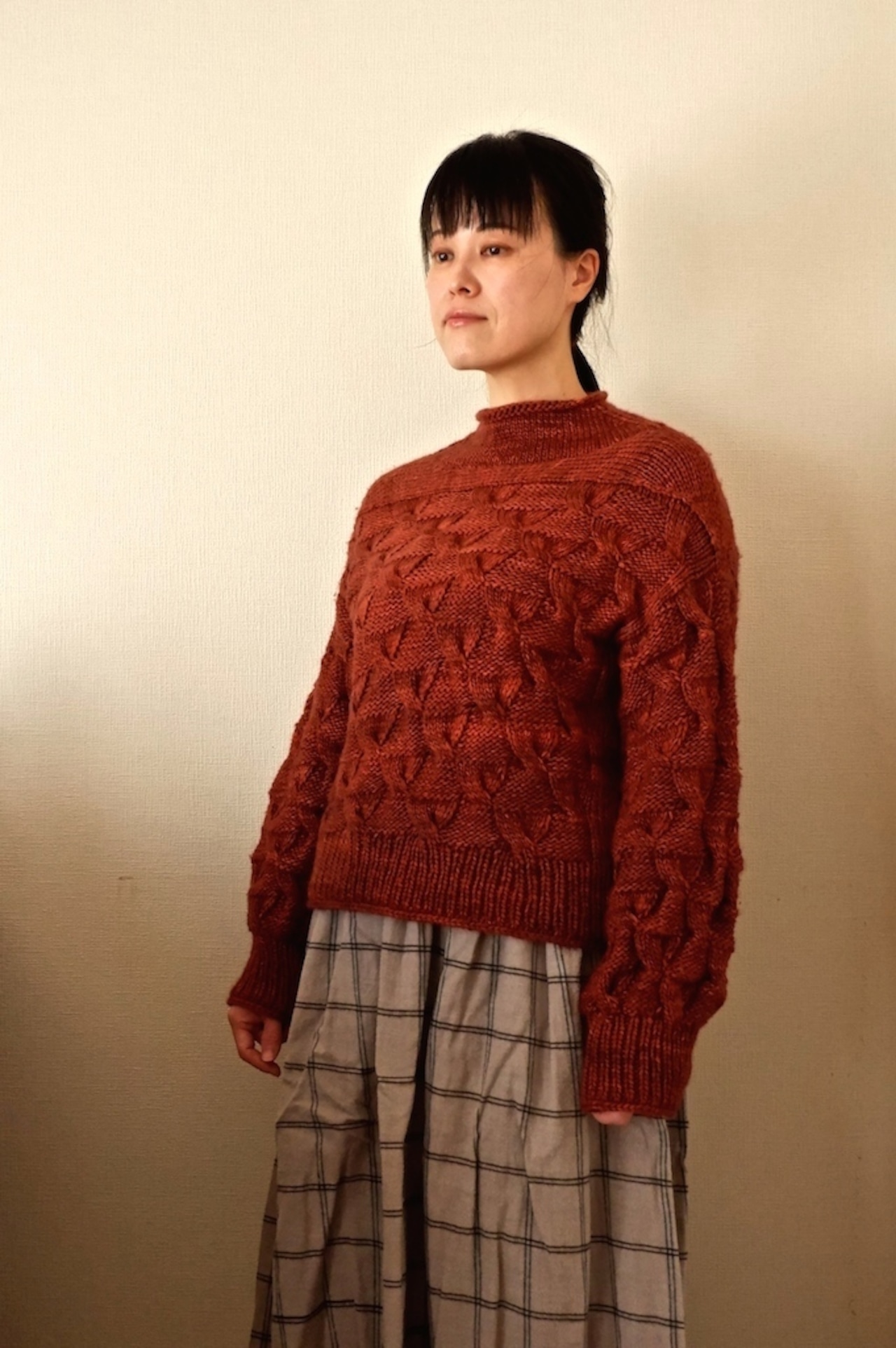 【受注販売:12月発送(数量限定)】Hiekka 糸セット①あずき サイズ1&2*送料込み*先着プレゼントあり・画像10