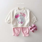 【取寄】Dailybebe フリルジョガーパンツ|秋服|韓国子供服|26/AT