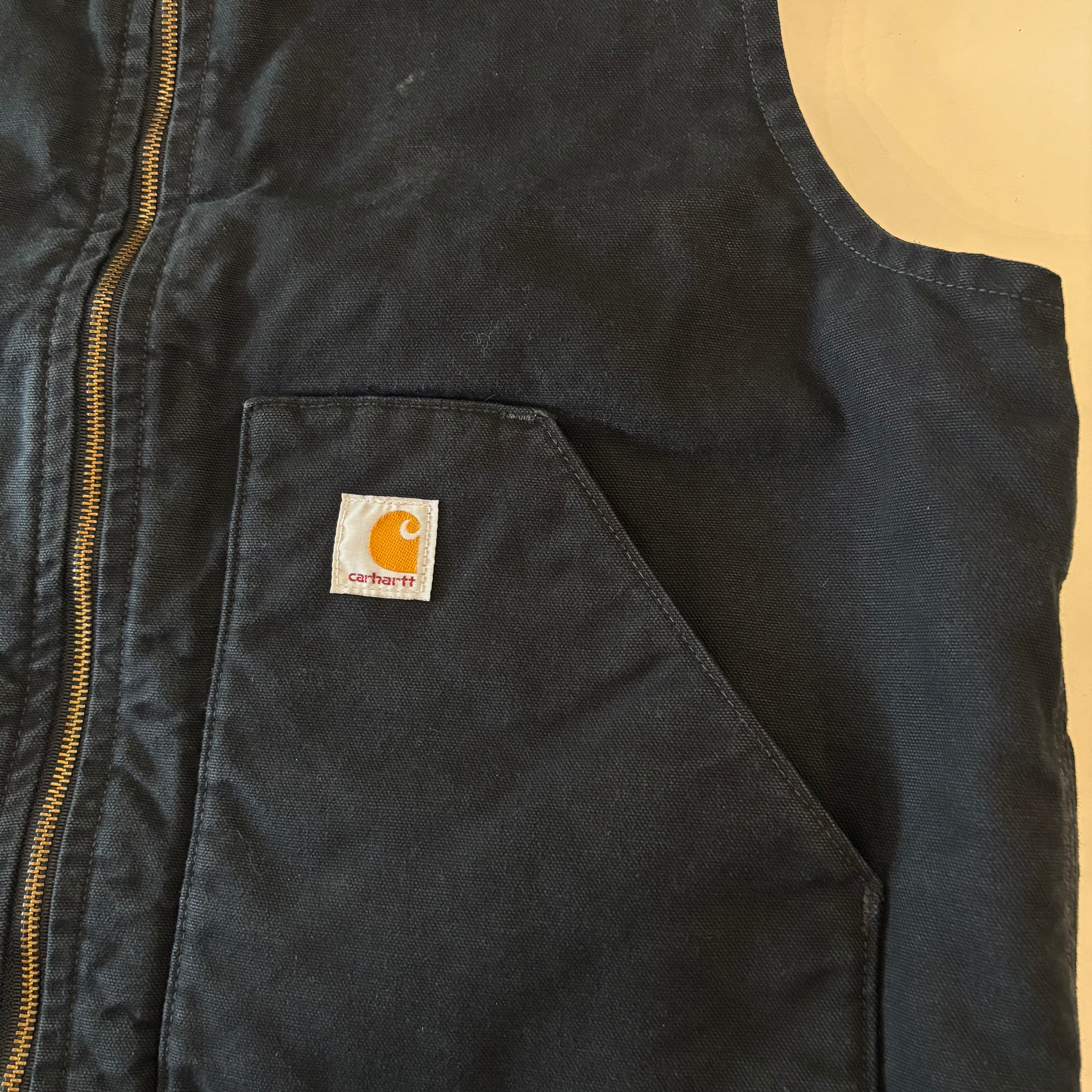 00s CARHARTT DUCK VEST BLACK | BerBerJin Yuhodo