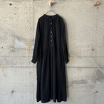 SOIL Black gauze long dress