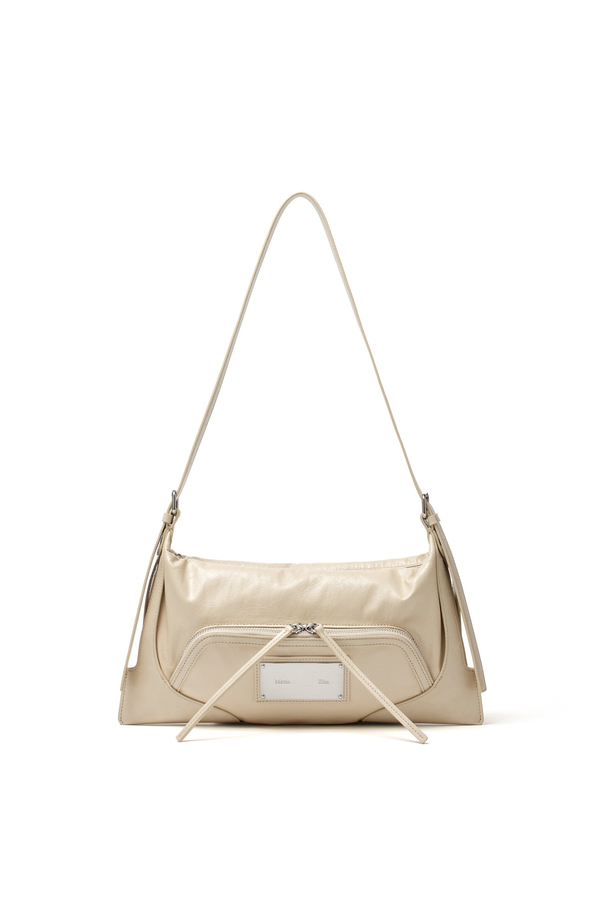 Matin Kim] TWO WAY STRAP SQUARE MINI BAG IN BEIGE 正規品 韓国 