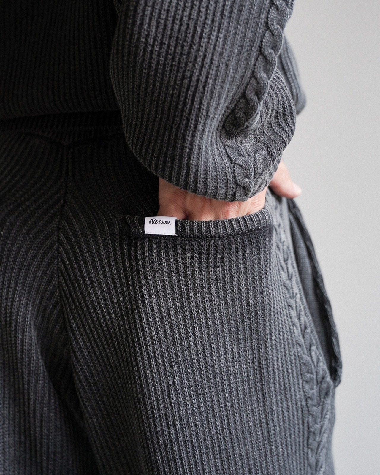 【#Re:room】WASHED COLOR RELAX WIDE PANTS［REK161］