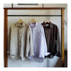 manual alphabet │LINEN SHIRTS / LOOSE FIT （3colors）