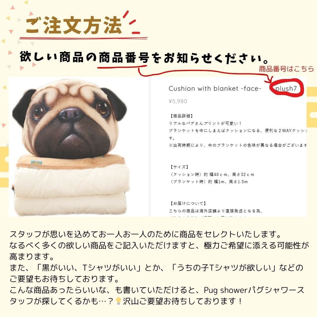 予約販売】パグ愛が爆発！パグさん福袋 2026 その弐 -happybag2 | Pug