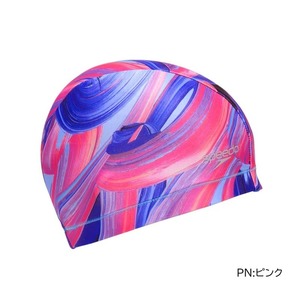 スピードスイムキャップ[ユニセックス]SE12658 ブラッシーシャドウトリコットキャップ