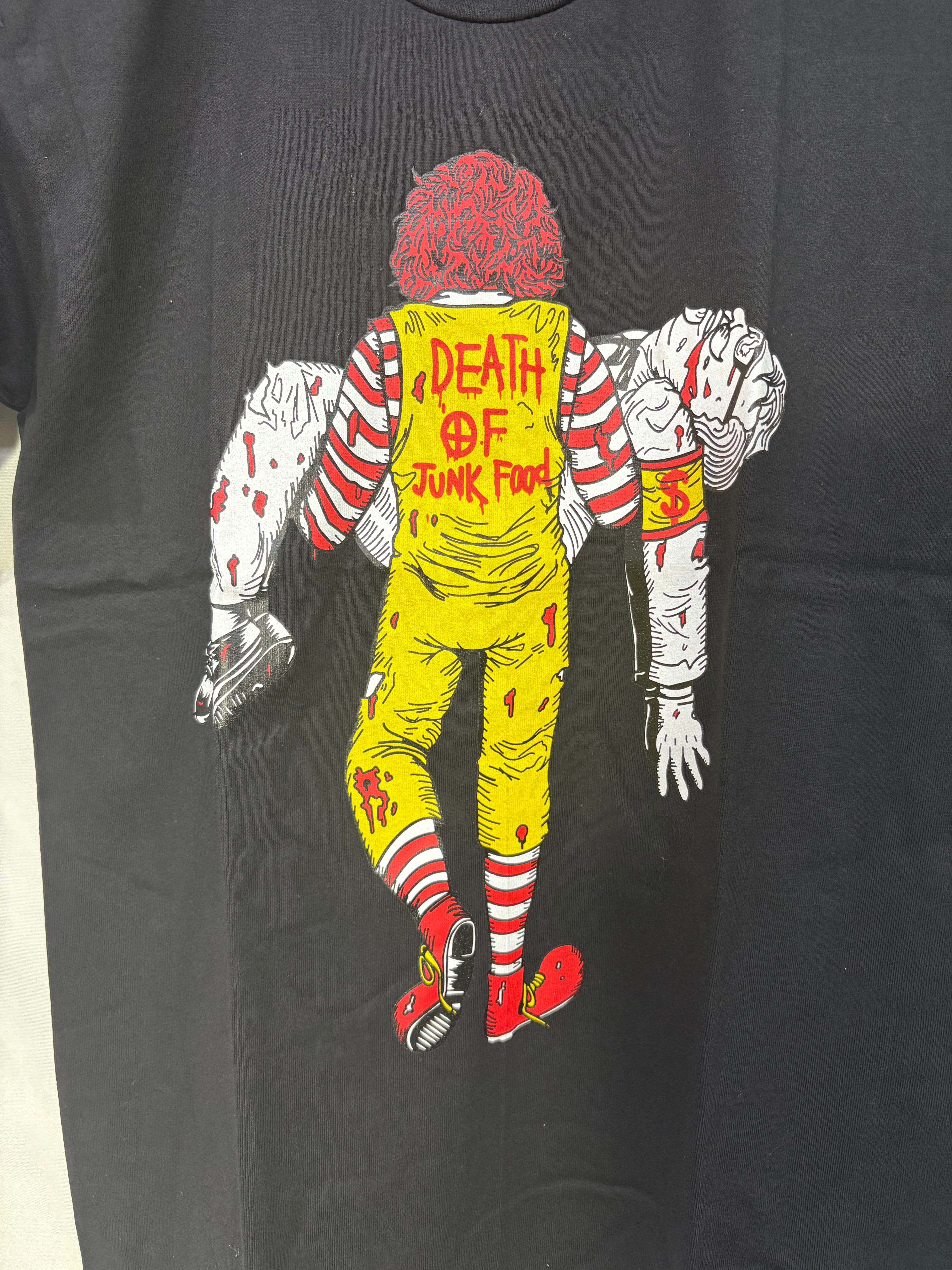 ケンタVSマックTシャツ /ブラック | shanit