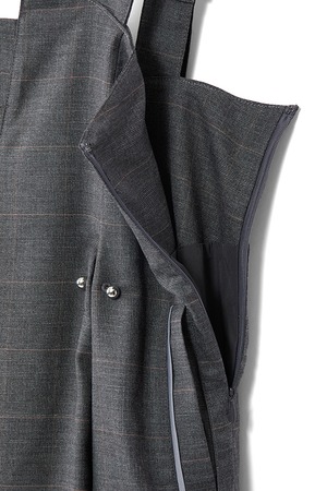 アウラアイラ AULA AILA DEEP TUCK SALOPETTE
