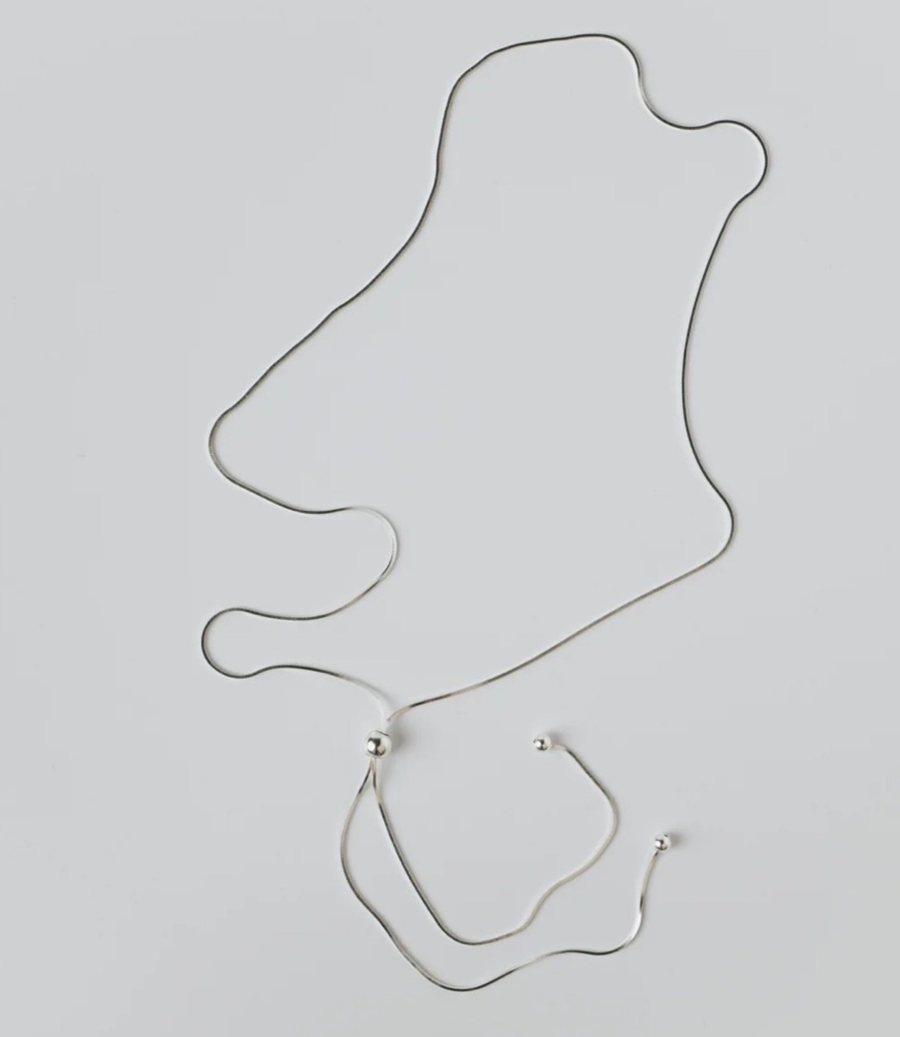 LONG SNAKE NECKLACE n009