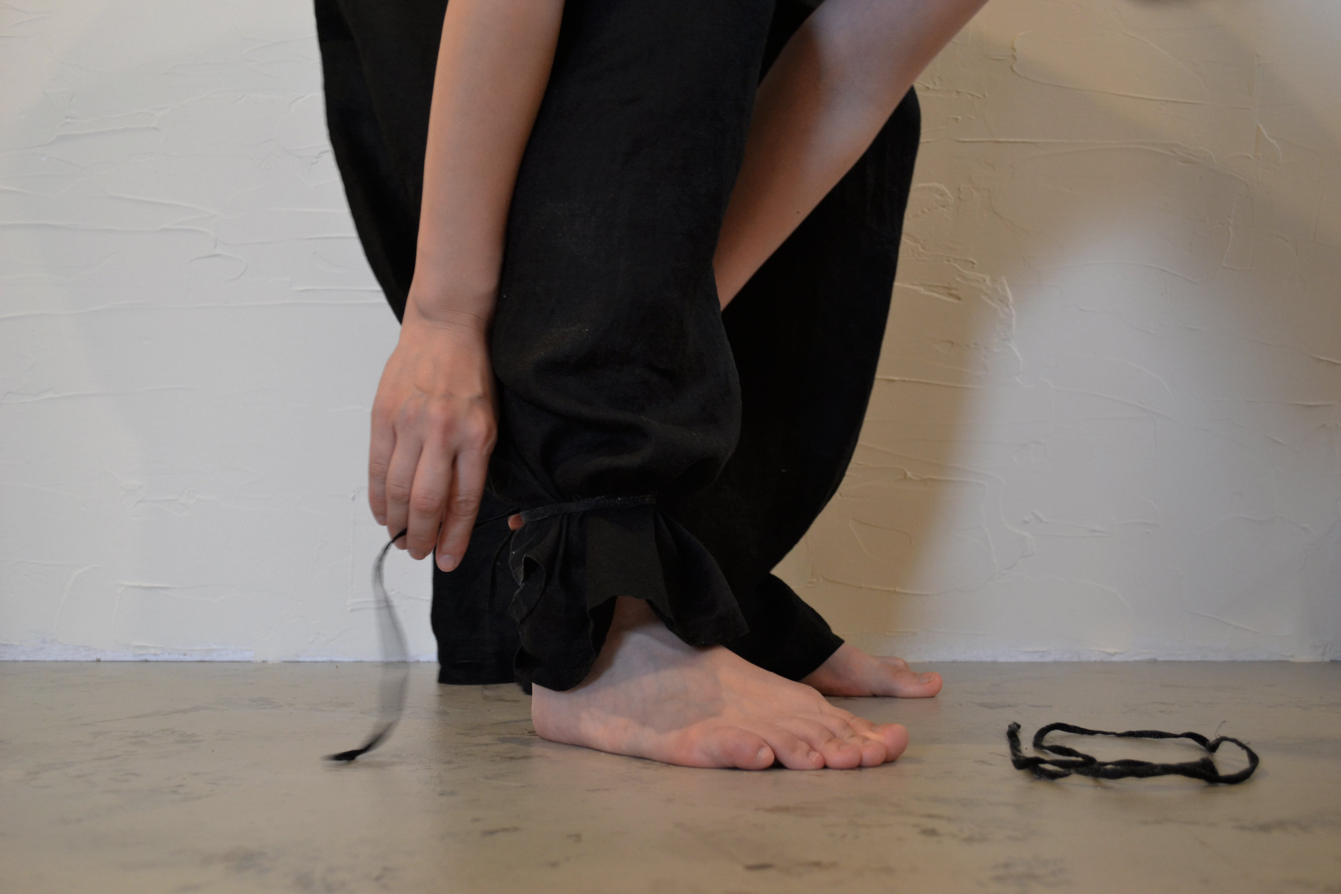 ２WAYパンツ(黒)