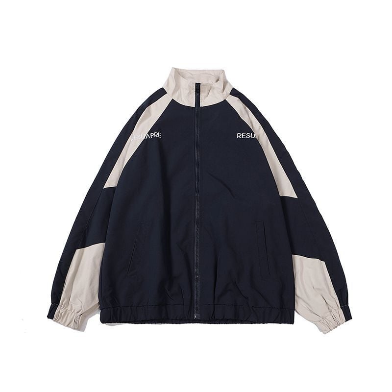 blur Track Jacket Navy L ブラー・トラック・ジャケット TRACK JACKET