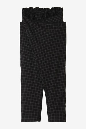 quitan - Kasane EASY PANT silkcotton *BLACK