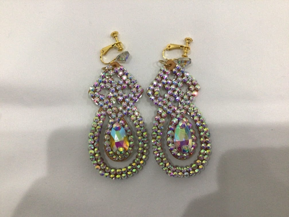 社交ダンスイヤリング 2 ダンスアクセサリー ベリーダンス ブライダル