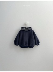 〖取寄〗韓国子供服 / 26winter / minirobe / ボアフードトレーナー / キッズ *S~XL*