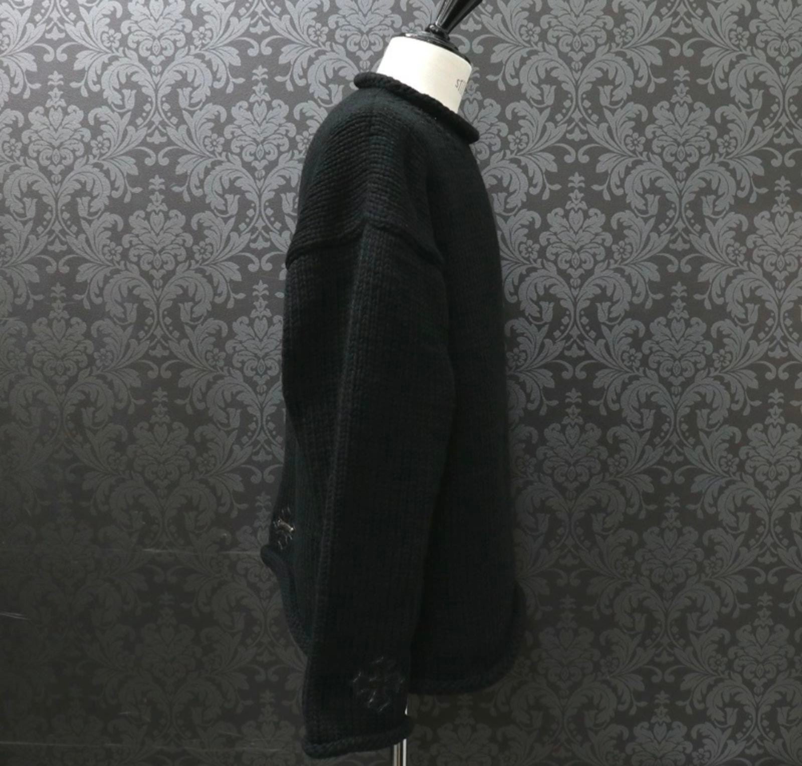 CHROME HEARTS クロムハーツ カシミヤ CHプラスパッチ スクロール