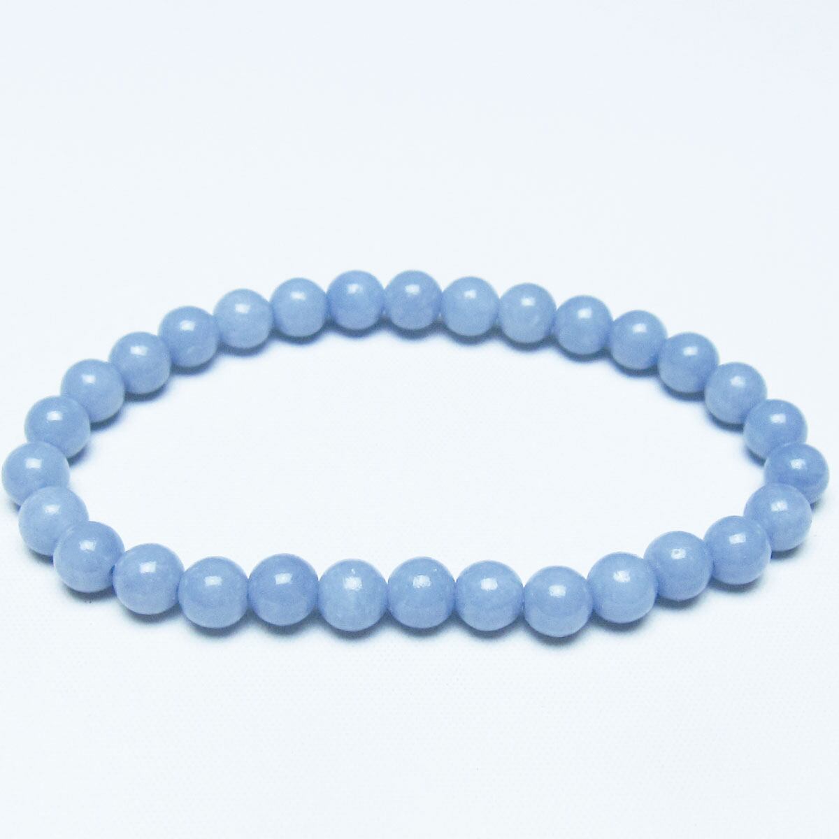 エンジェライト ブレスレット 6mm 一点物 メール便可 111-49490