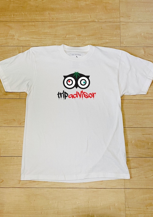 trip / T-shirt (White) / 5.6オンス ヘビーウェイト