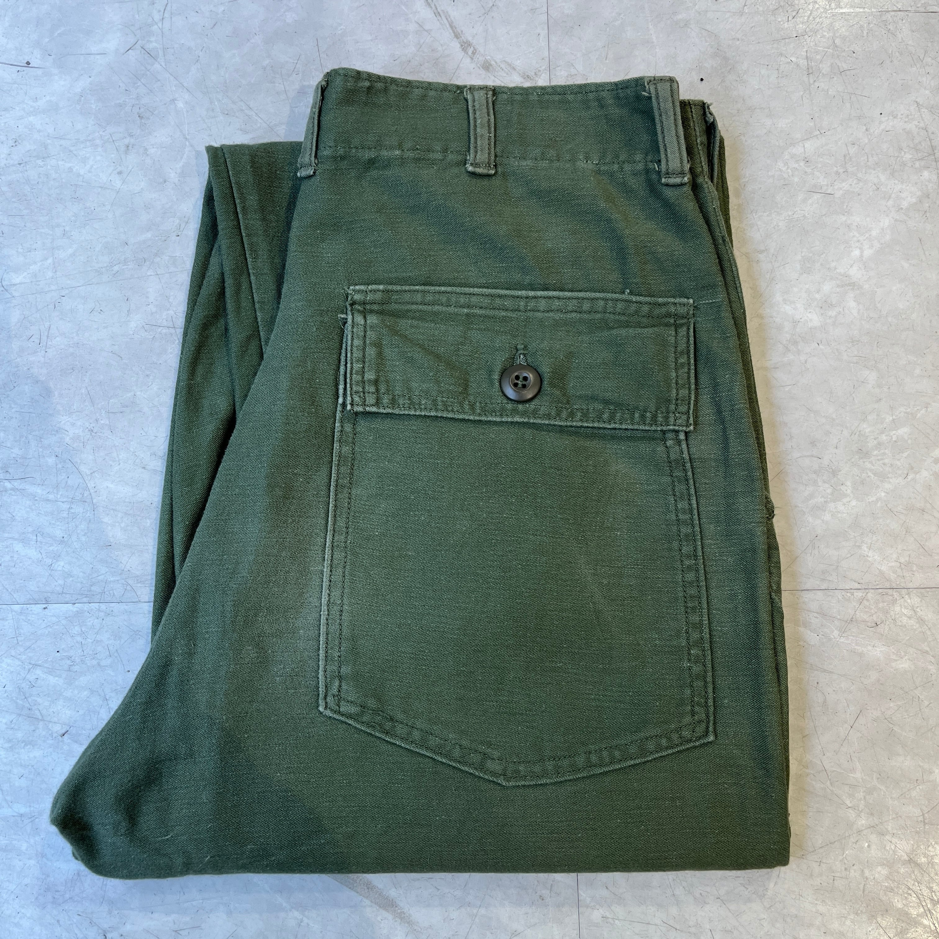 60s US ARMY Baker Pants 60年代 アメリカ軍 ベイカーパンツ ジッパー