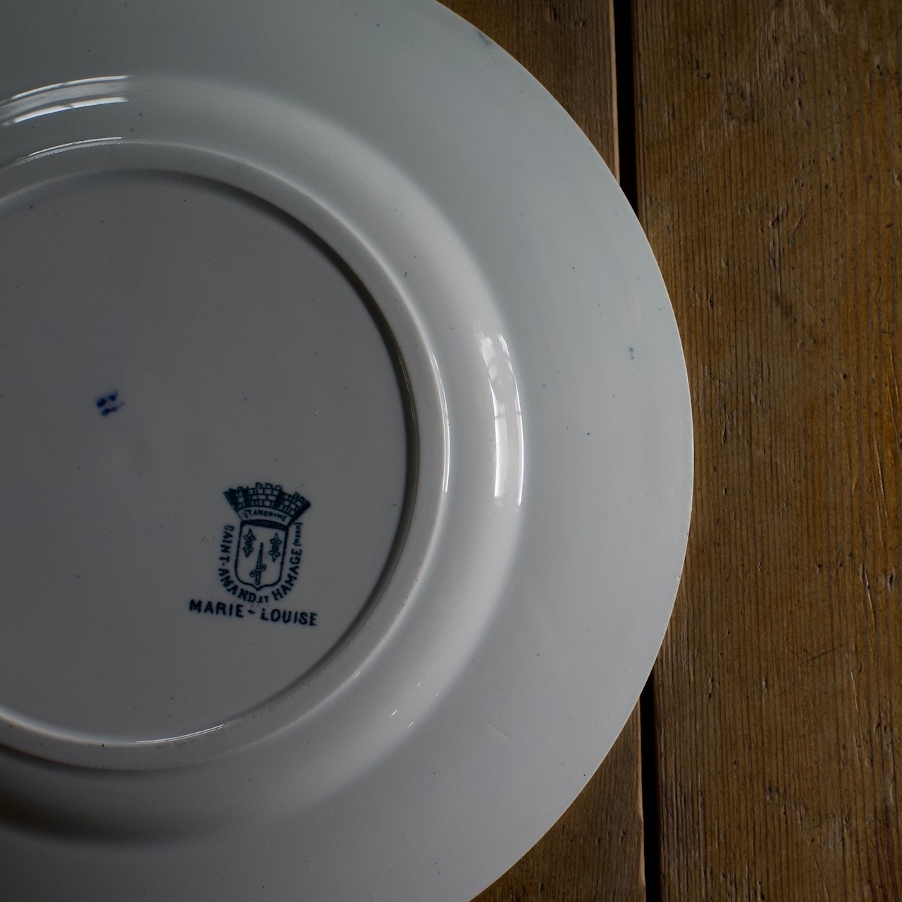 Saint Amand Plate / サンタマン プレート【B】〈 フランス食器・ 皿・深皿・フランスアンティーク・アンティークプレート・ブロカント・ヴィンテージ 〉113201