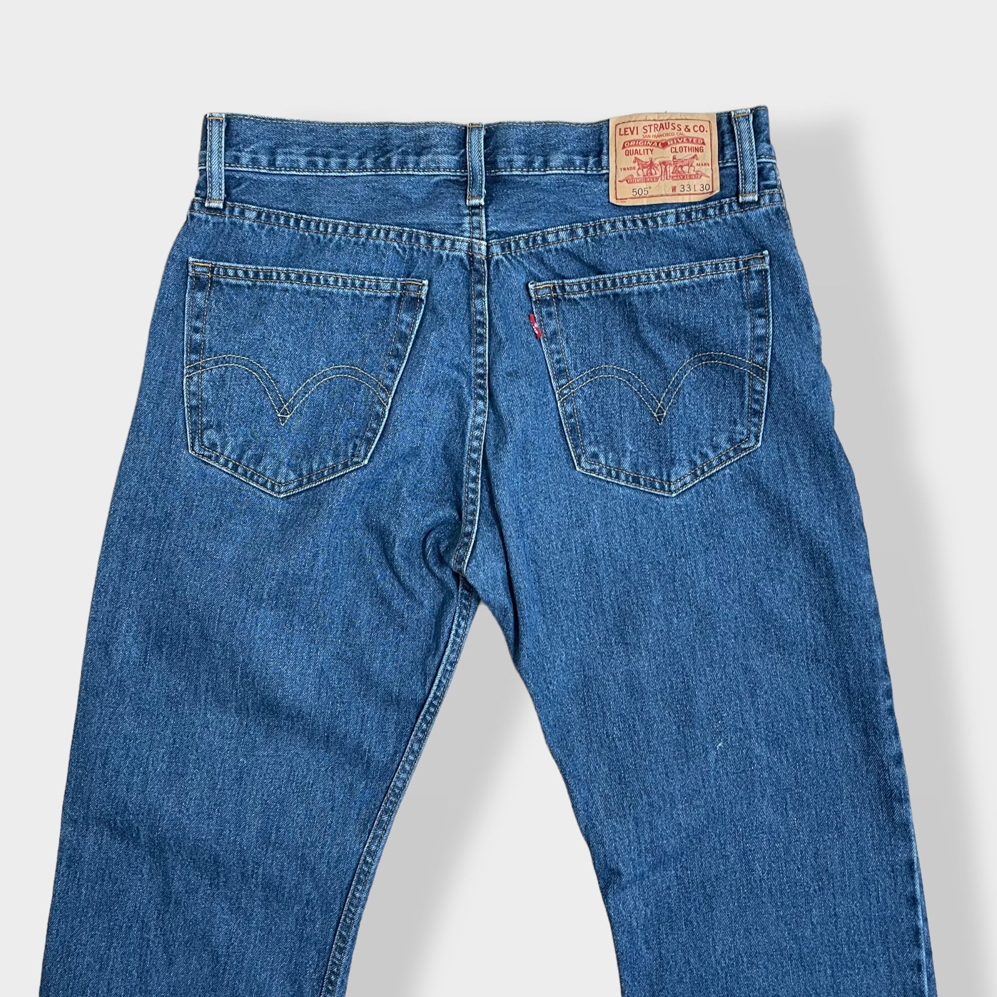 US　Levis リーバイス　505 テーパード　デニム　ジーンズ　w33