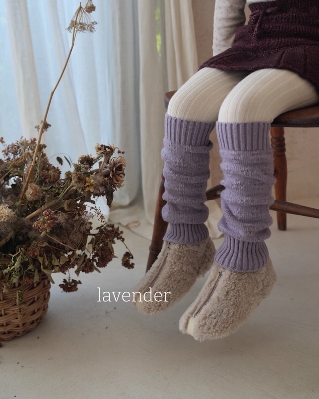 *即納* slow grow メローレッグウォーマー