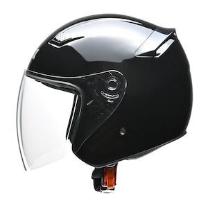 【公式】STRAX SJ-8　ジェットヘルメット　ブラック