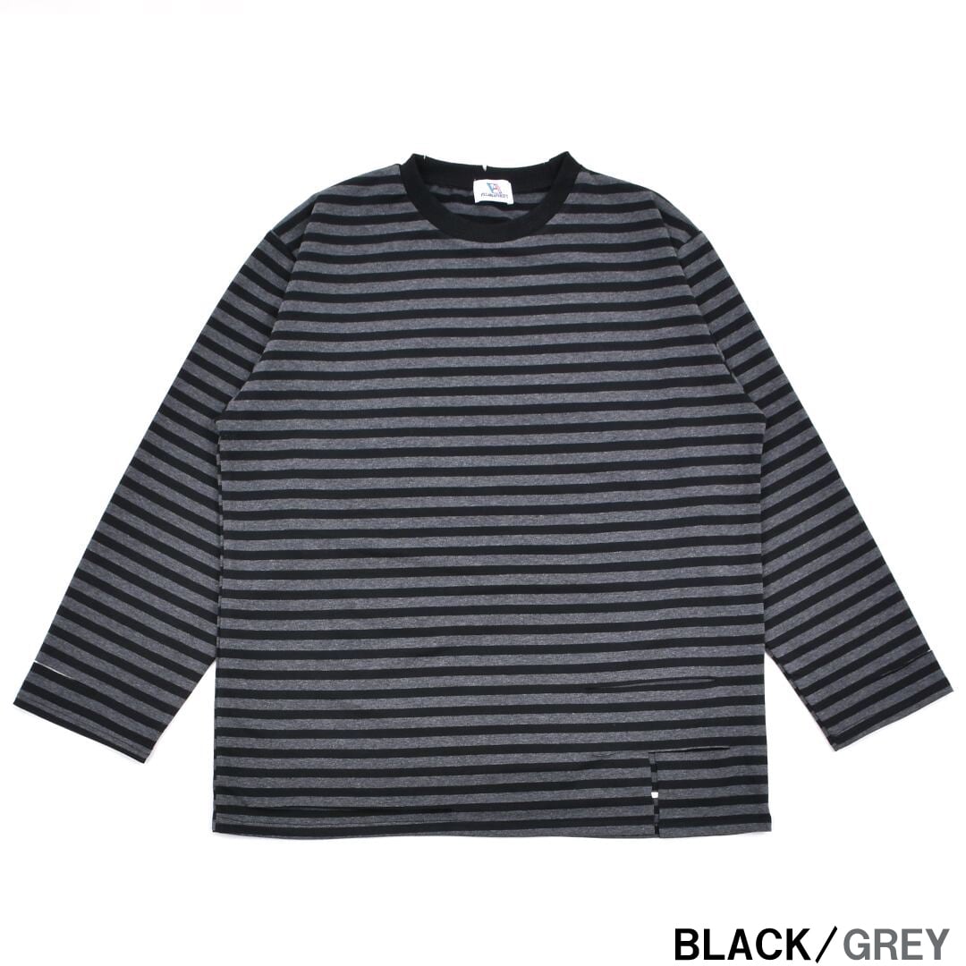 2/25 新カラー追加！】ボーダーグランジロンT(レギュラーサイズ