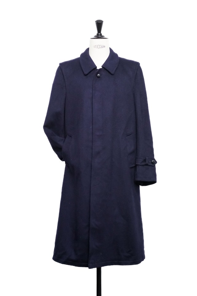 1980's “Alpen Loden” Loden Wool Balmacaan Coat — Made in Austria