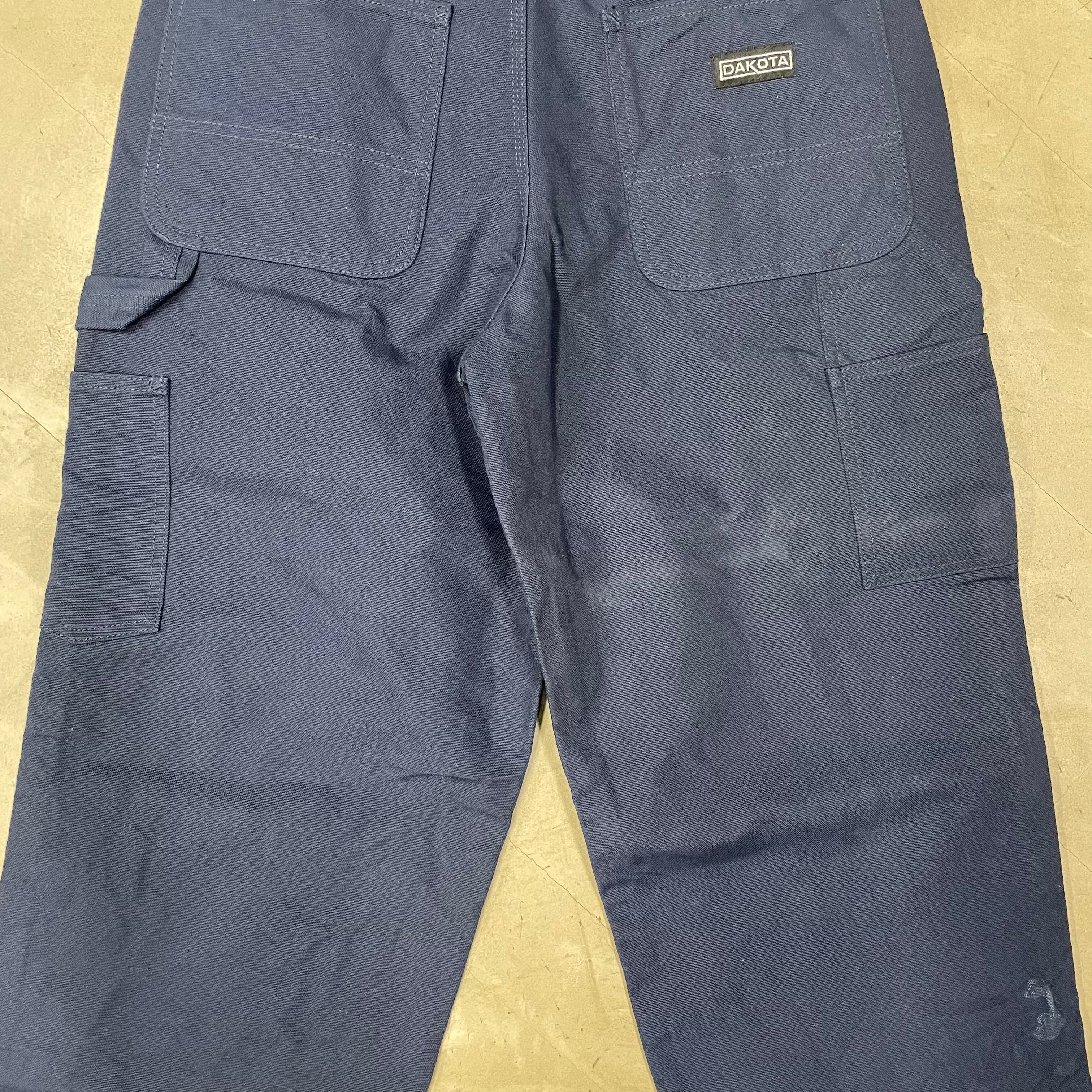DAKOTA ダブルニーペインターパンツ ダコタ ネイビー | used&vintage