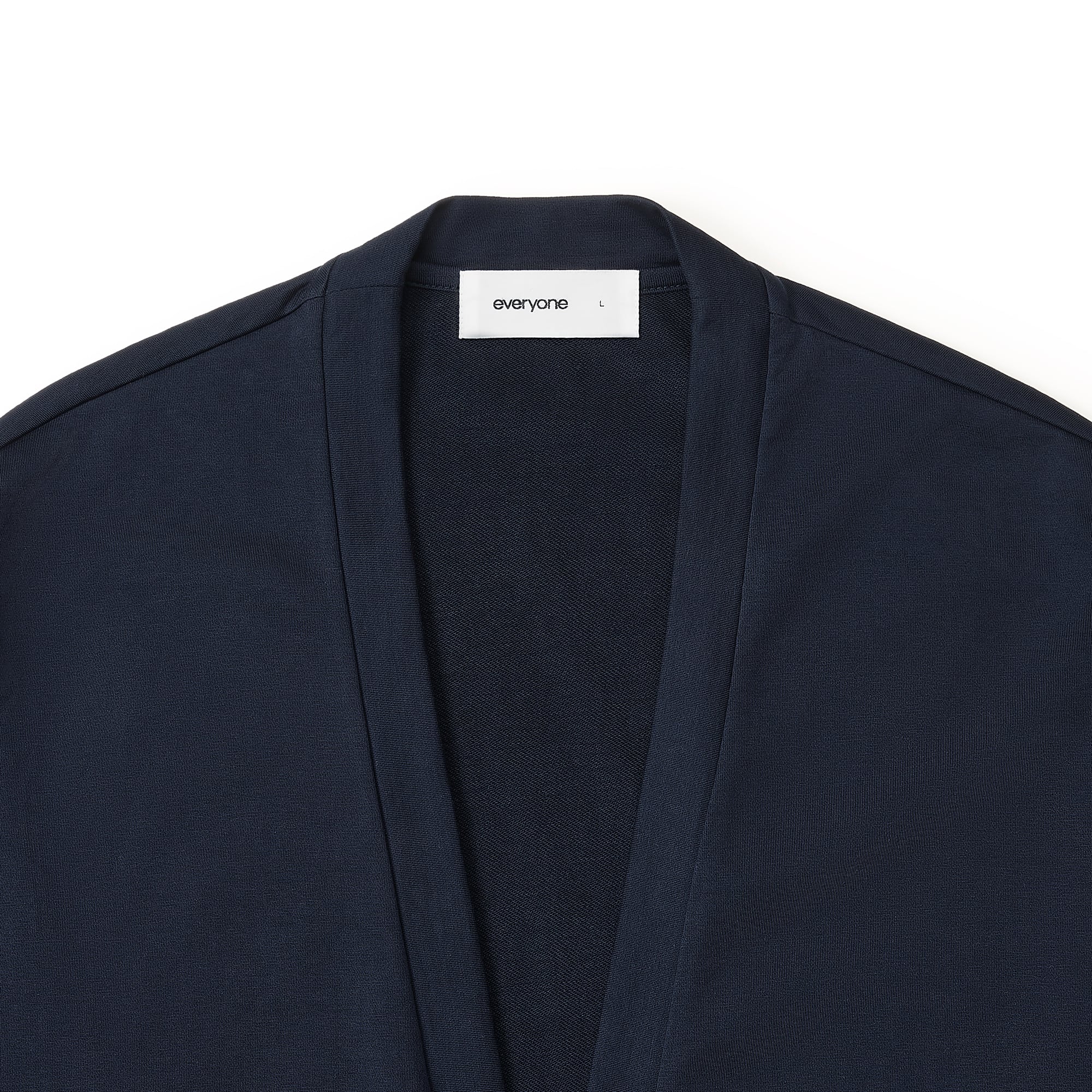 everyone light weight cotton cardigan (NAVY) | everyone