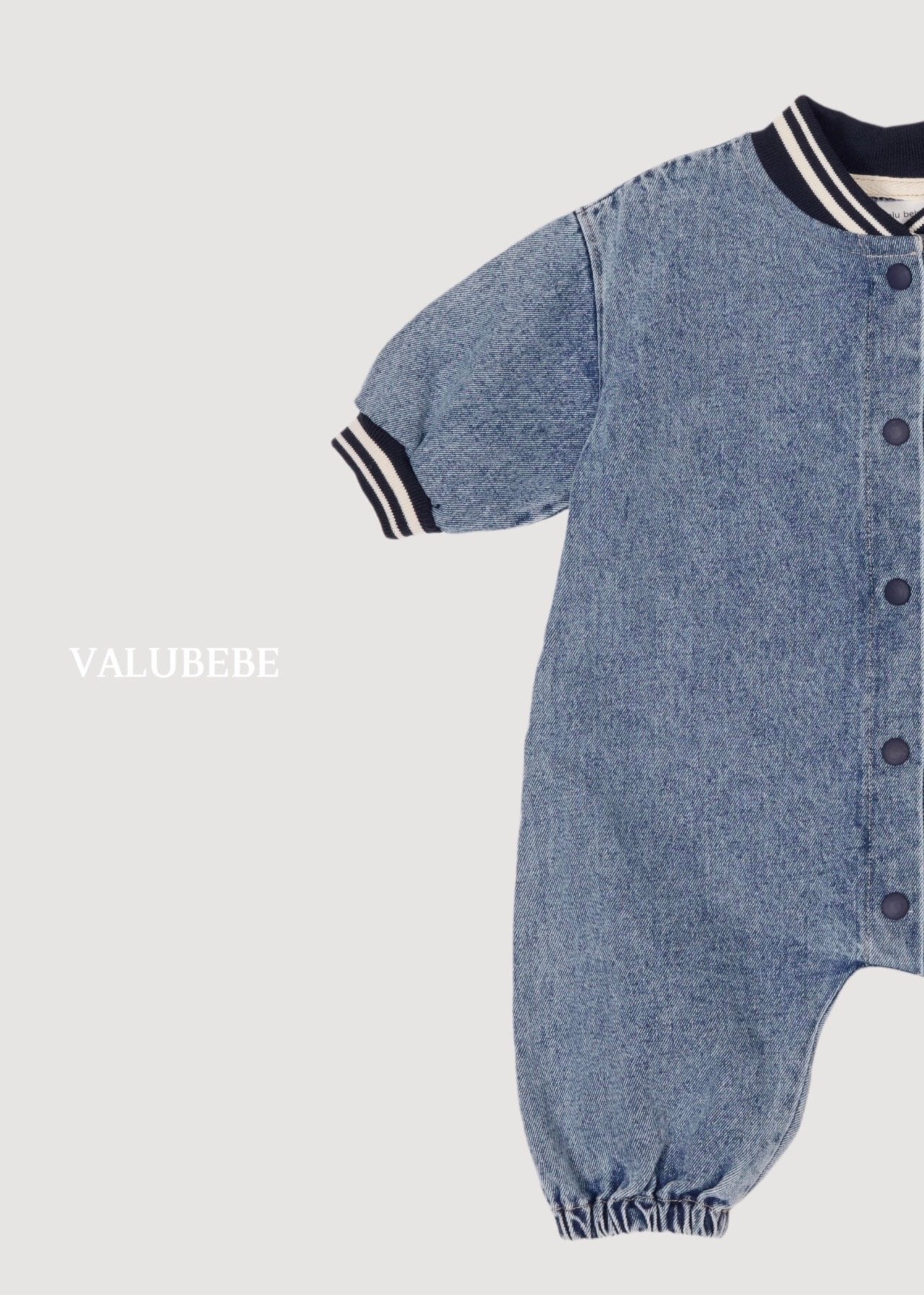 送料無料【予約】/ ドンキデニムジャンプスーツ / valubebe