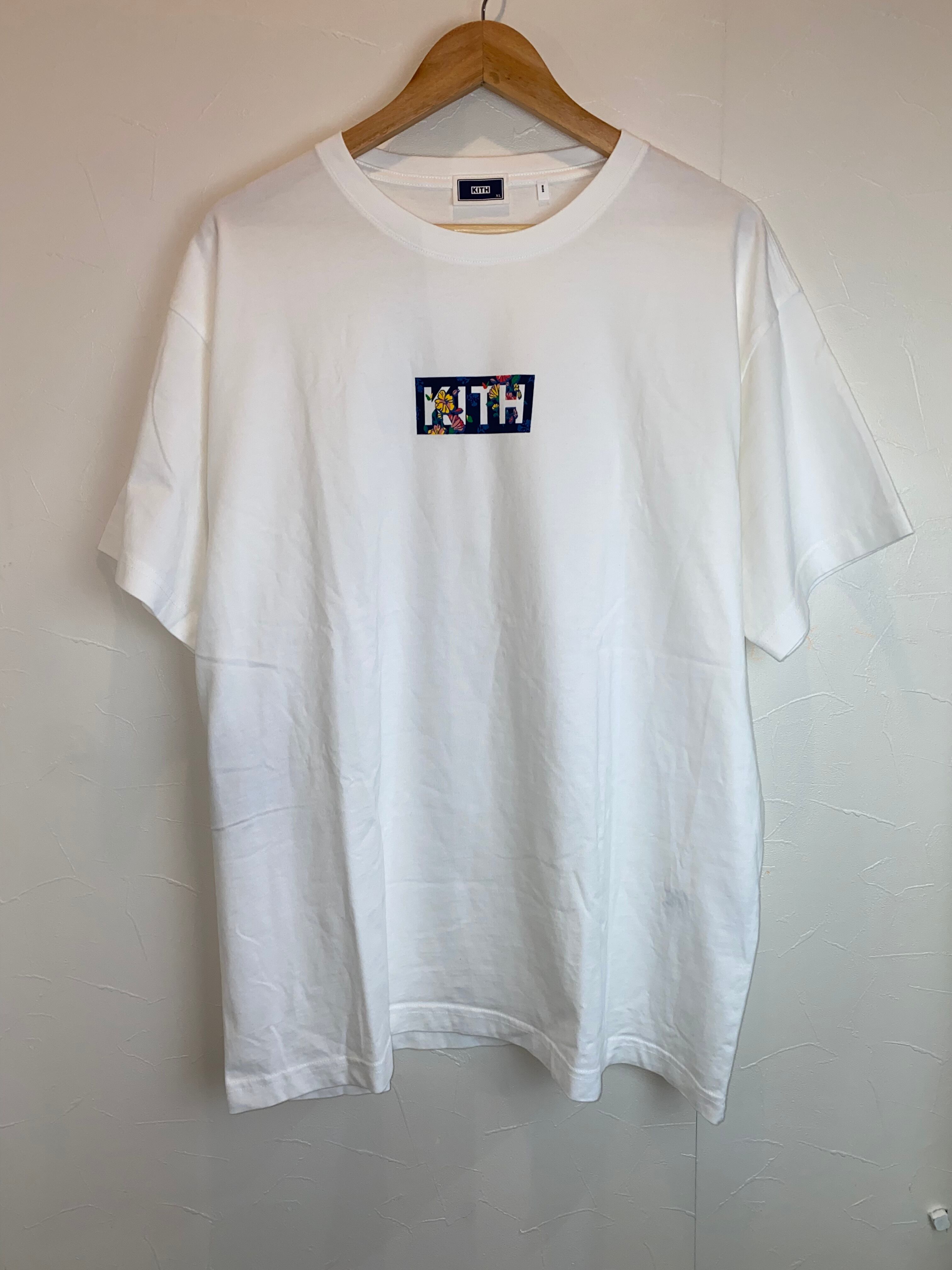 【L】Kith Begonia Floral Classic Logo Tee