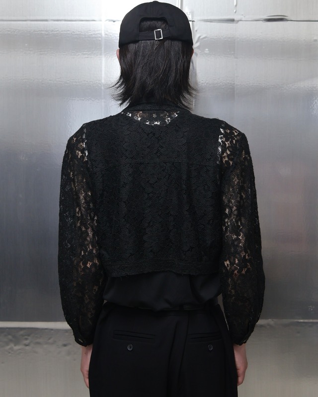 Short length lace blouson