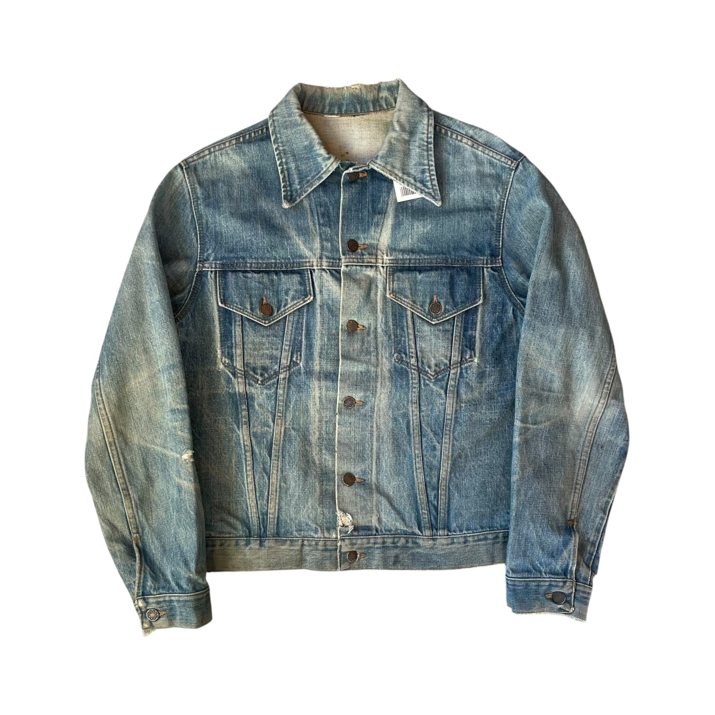 1970s Unknown Store Brand Denim Trucker Jacket