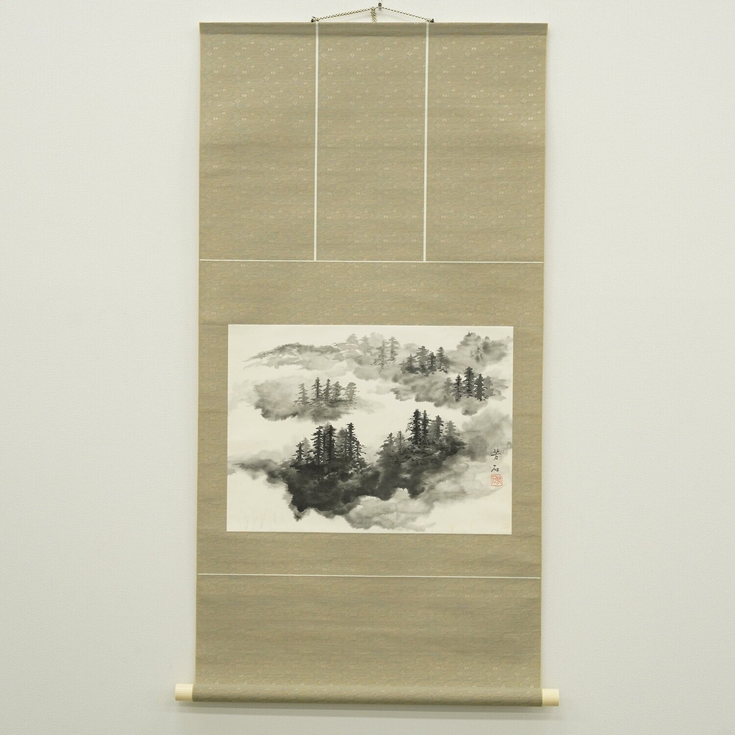 唐津焼 中里重利 三玄窯 絵唐津 芙蓉文 輪花 中皿 中鉢 共箱 佐賀県