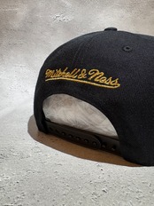 Mitchell＆Ness/ミッチェルアンドネス NBA ロサンゼルス・レイカーズ キャップ ブラック