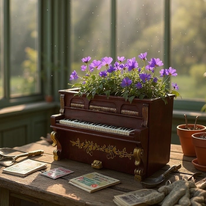 はなはなはなこ アデニウム ウワン アユタヤ鉢植え② ＋BT鉢植え-21 韓国 花シリーズ フラワー ピンク 植木鉢 おしゃれ 室内 陶器鉢