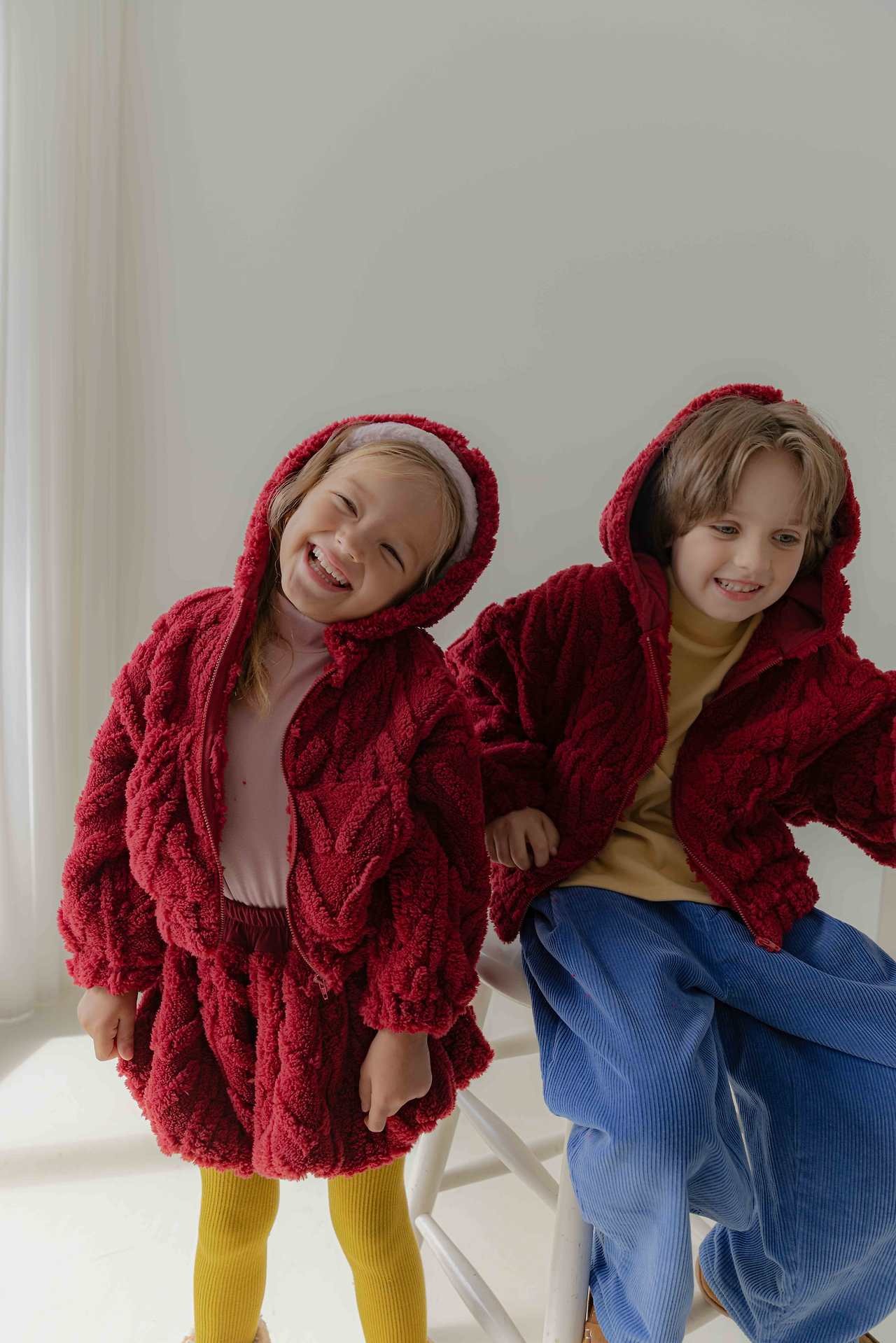 LENUA［取寄］cable hood zipup 26winter