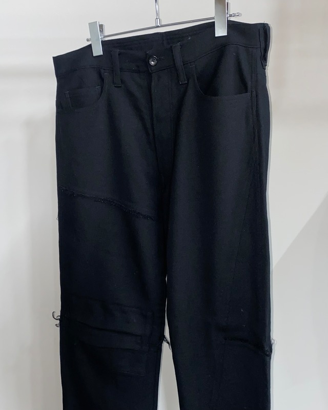 【y's】Cut-out design zip-up trousers/ kyoto store
