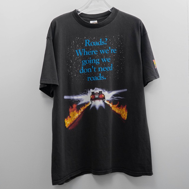 Back To The Future " Movie Promo " Original Tag XL【A12-135】