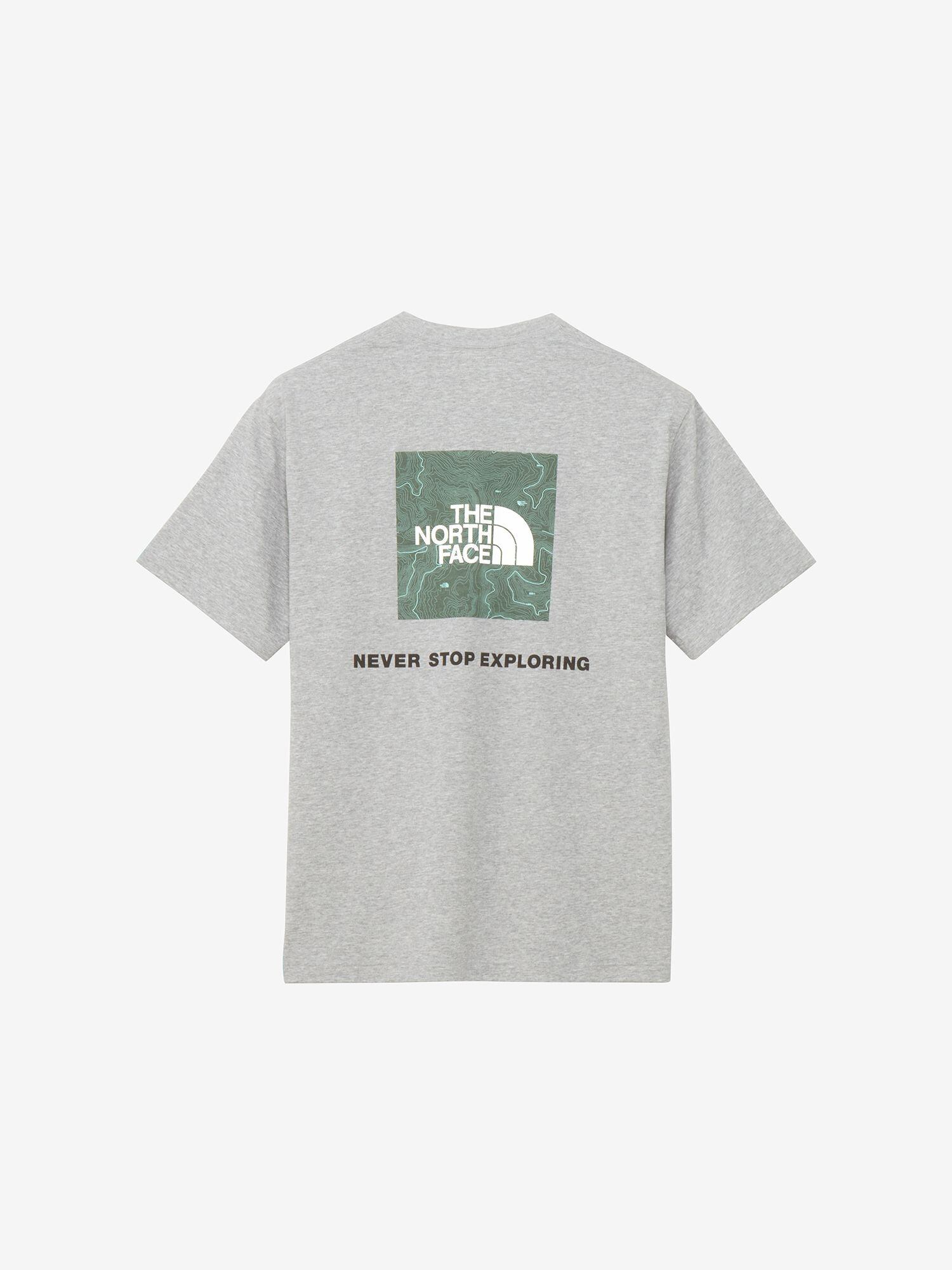 THE NORTH FACE (ノースフェイス) - S/S BACK SQUARE TRAVERSE LOGO TEE (ショートスリーブバックスクエアトラバースロゴティー) NT32543 メンズ