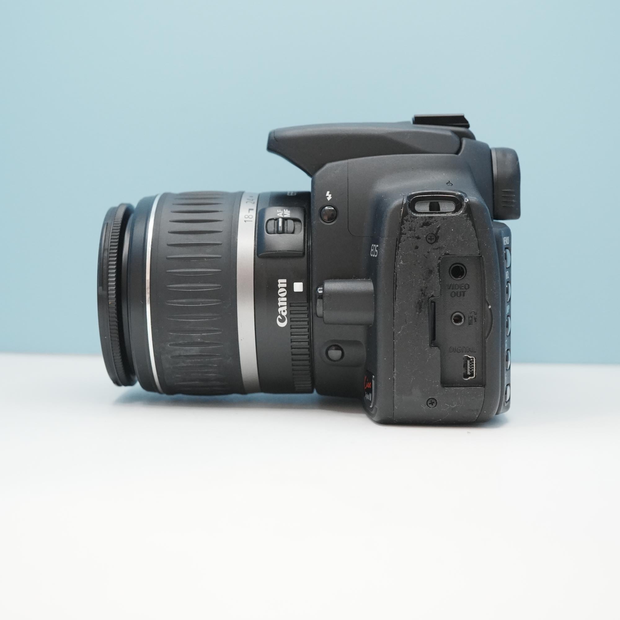Canon EOS kiss Digital N 一眼レフ スマホ転送OK フルセット シロクマ